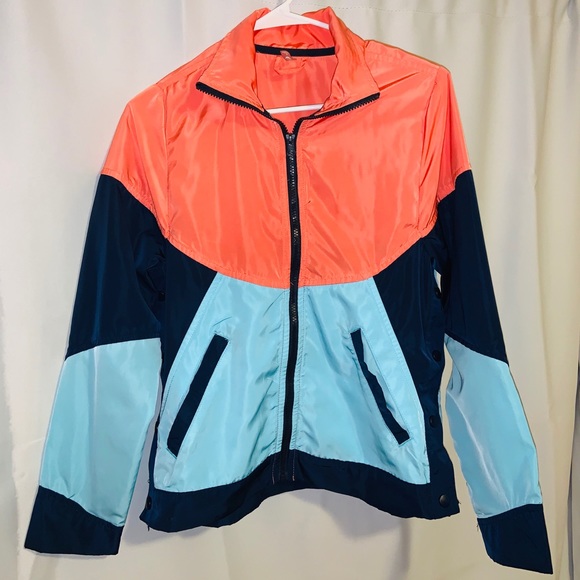 Jackets & Blazers - Color block track jacket
